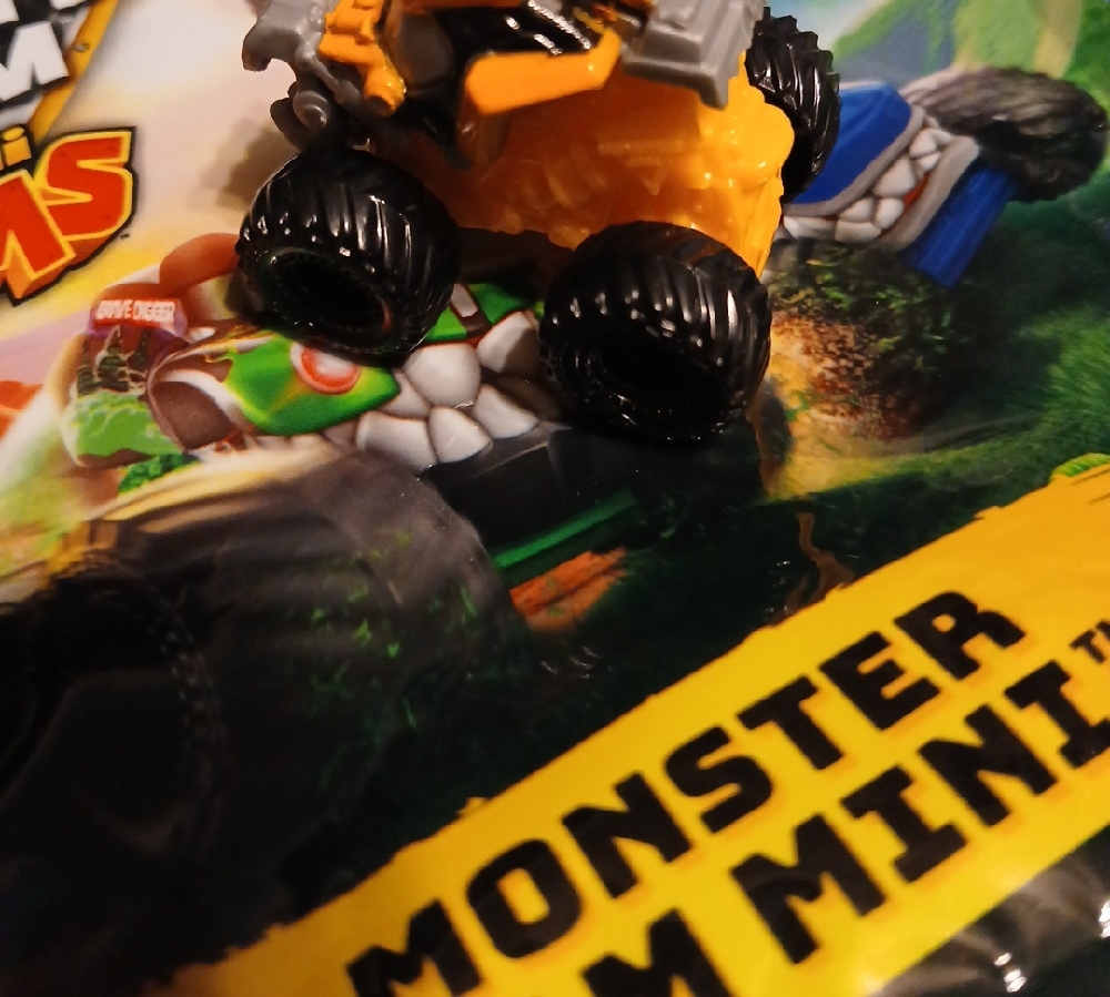 Digatron Monster Jam Mini Truck Toy - JCB Orange.new In UnOpened Pkg. - Picture 4 of 4